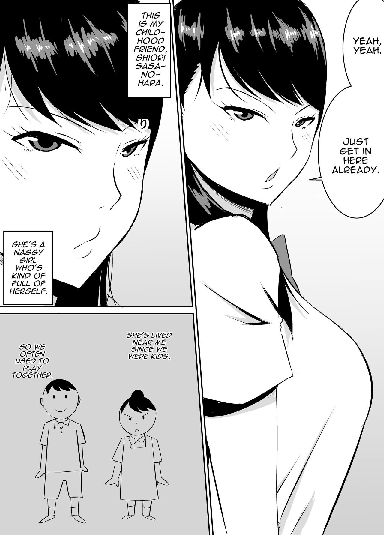 Hentai Manga Comic-My Childhood Friend Who Regularly Drains My Balls Got Stolen From Me!-Read-4